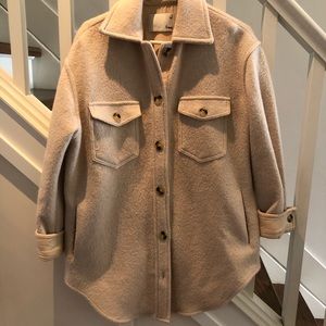 Aritzia Wilfred Free Ganna Shirt Jacket